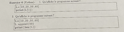 énoncé exercice 6