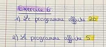 exercice 6