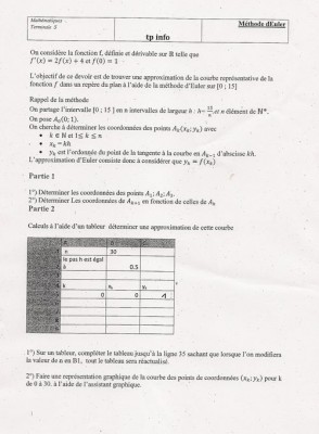 Voilà le sujet