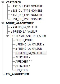 A toi de trouver ce qui manque.