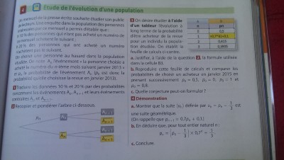pour le petit a, j'ai beau réfléchir, et retourner le problème dans tout les sens, je ne comprend pas, d'où sort ce 0.7.. Ni comment on sais que p0= 0.5..