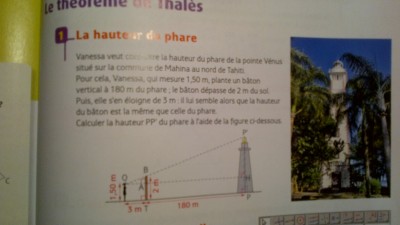 Voici l'exercice