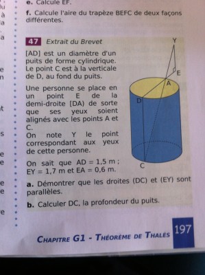 voici l'exercice