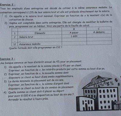 Je n'arrive pas si vous pourriez m'aider