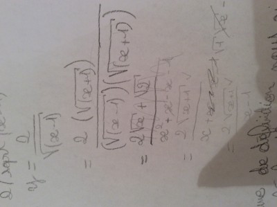 Début expression conjuguée
