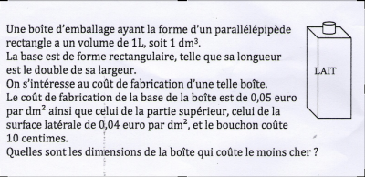 énoncé