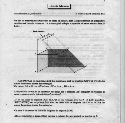 sujet