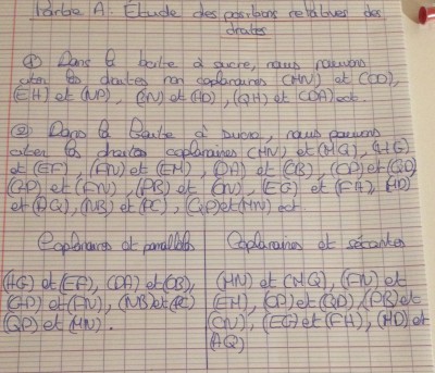 Réponses partie A