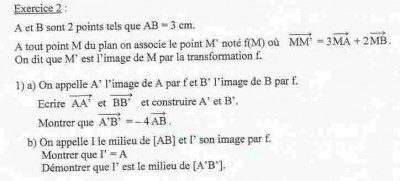 Voici mon exo