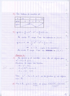 Exercices 3 (suite) et 4