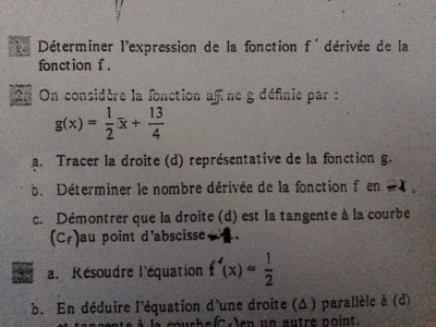 Le 1 ainsi que le 2