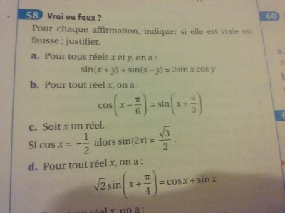 Voici l'énoncé