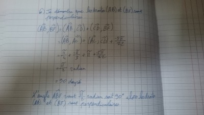 Démonstration droites perpendiculaires