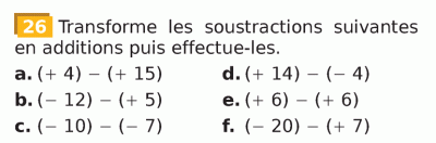 voici l'exercice