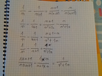 Le calcul refait