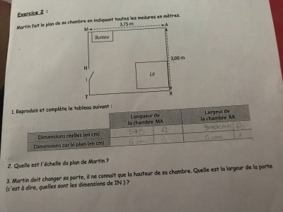 Voici donc la photo de mon problème.