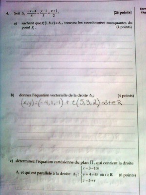 je ne comprend pas le no 4a et le c ...??