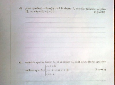 je ne comprend pas le d et le e non plus puis je avoir une piste et des explications.. merci