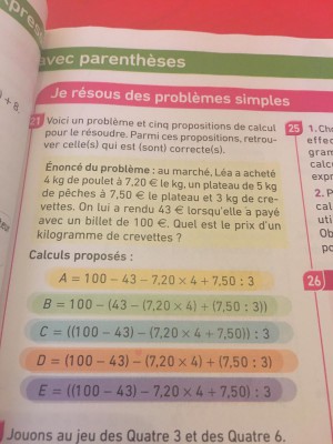 Bonjour,<br /><br />J'ai ce devoir de maths à faire.<br />Pour moi aucune des propositions n'est bonne.<br />Je ne comprends pas pourquoi diviser par 3.<br />Merci de m'aider.